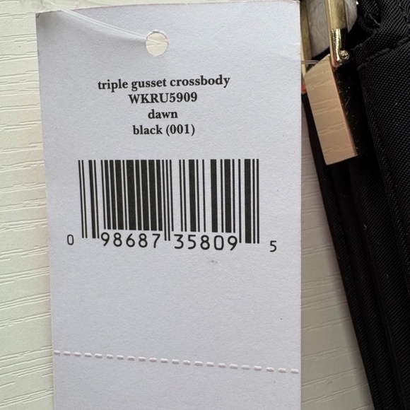 NWT Kate Spade triple gusset crossbody dawn - Picture 6 of 10